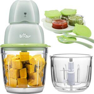 Bear Baby Food Maker, Baby Food Processor Set - New, Open Box